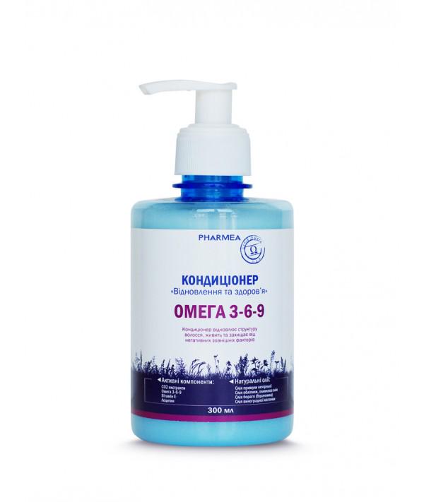 Кондиционер для волос Pharmea Восстановление и здоровье серия Omega 3-6-9 300 мл (4820150752552)