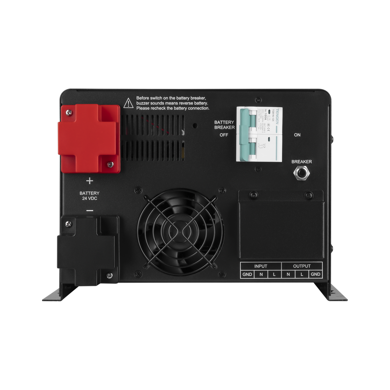 ДБЖ з правильною синусоїдою LogicPower LPE-W-PSW-5000VA+ 3500Вт 1-60A 24V - фото 4