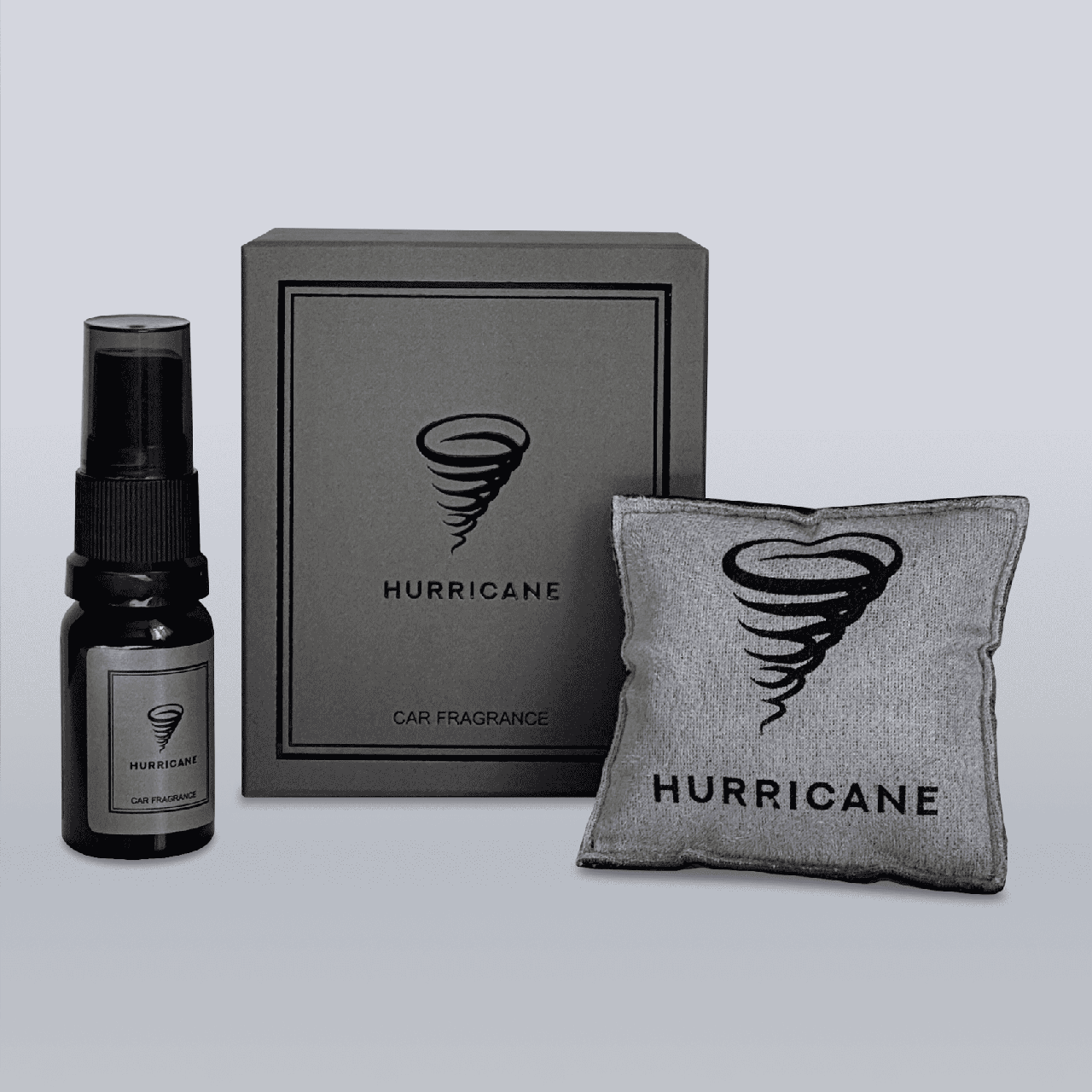 Ароматизатор автомобильный Hurricane Gray Standart