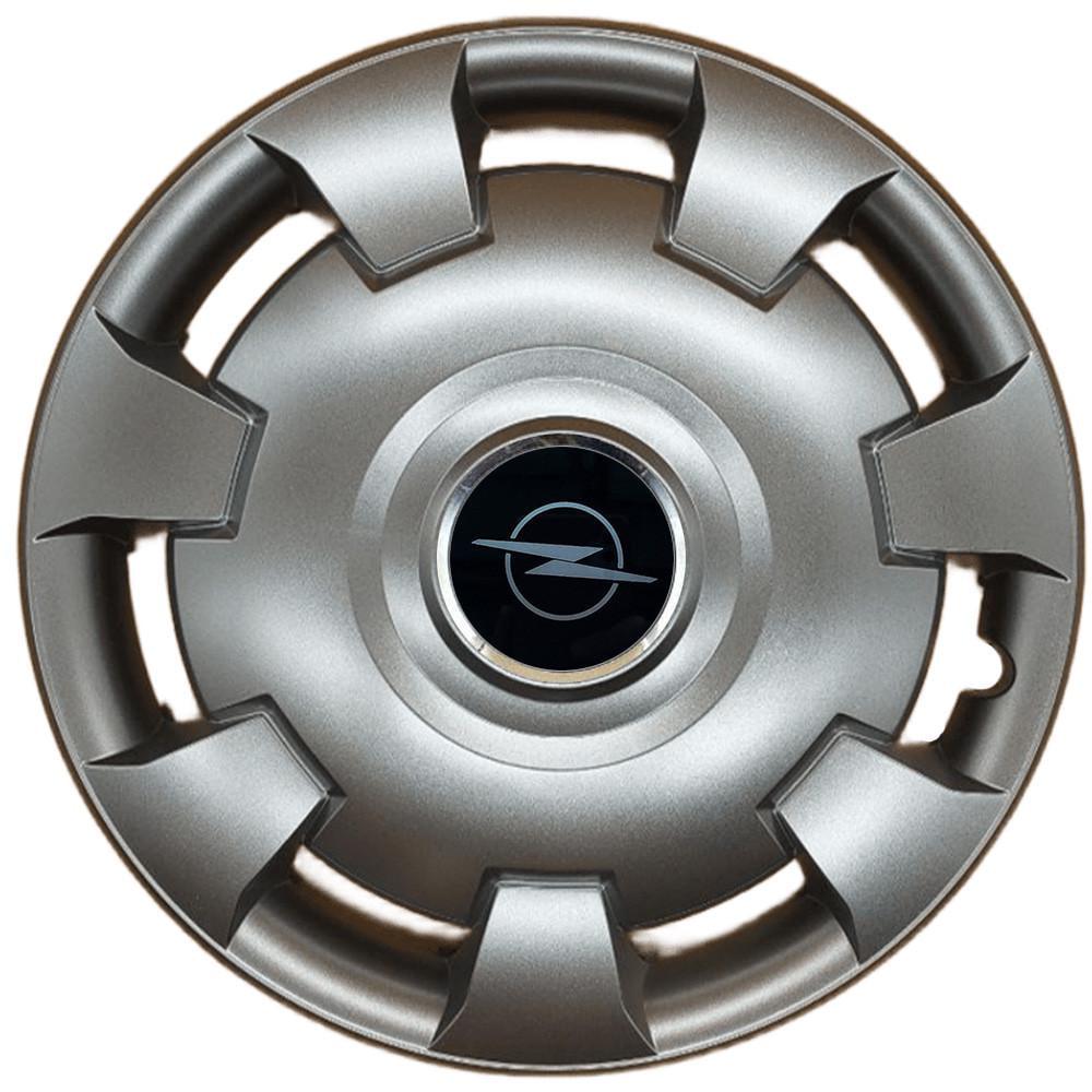 Колпаки SJS 111 с логотипом Opel NEW 4 шт. R13 Серебряный (2789080835)