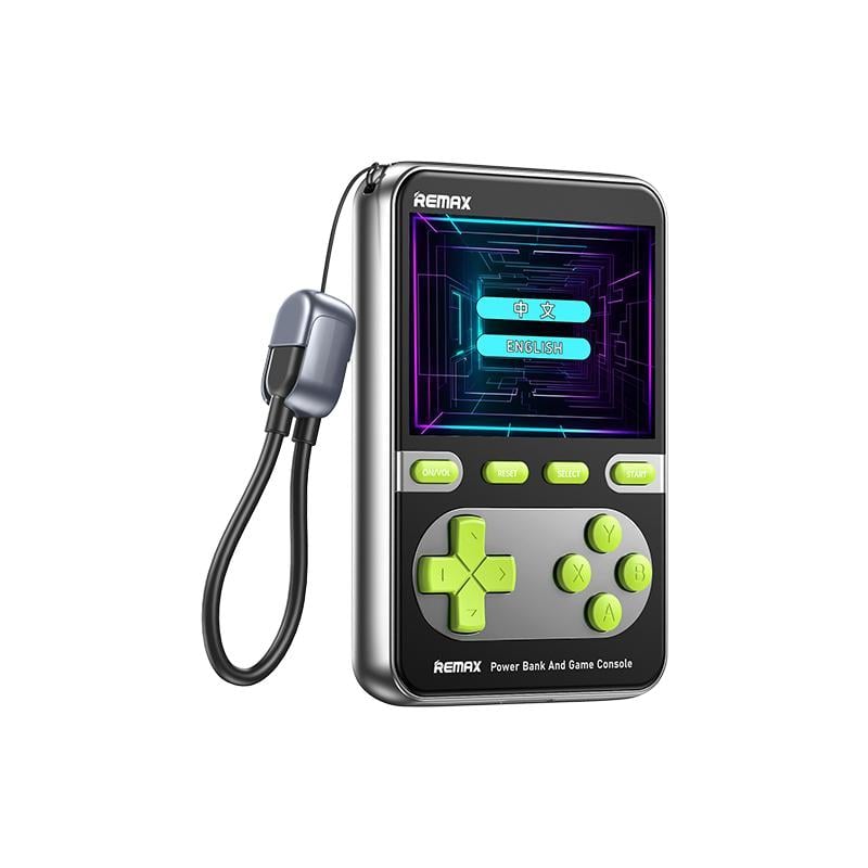 Повербанк и игровая консоль Remax FCP-13 10000 мАч 20 Вт USB-C/Lightning PD+QC Серебряный (epic2281)