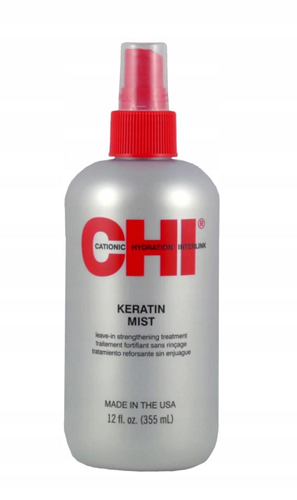 Несмываемый кондиционер CHI Keratin Mist для поврежденных пористых волос 355 мл