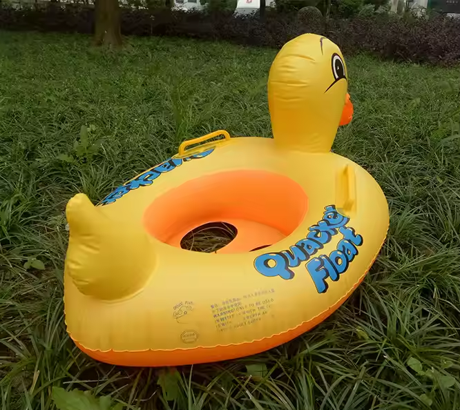 Надувной круг для младенцев Уточка с ножками (28443941) - фото 5