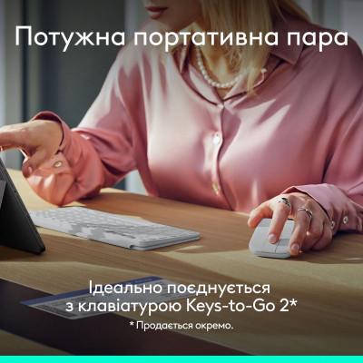 Компьютерная мышка Logitech Mobi Fold Bluetooth Off-White (910-007631) - фото 4