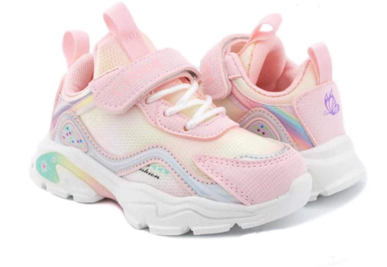 Кросівки для дівчаток Clibee L-25625/27 р. 27 Рожевий