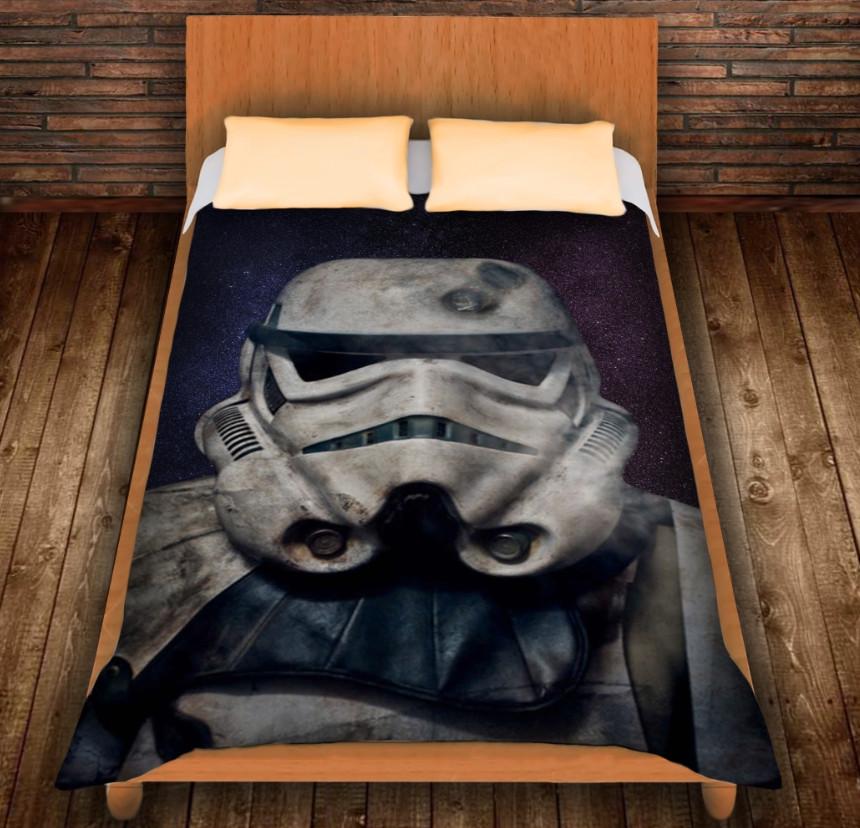 Плед с 3D принтом Штурмовик 150x200 см (epi_0312) Плед с 3D принтом Штурмовик 150x200 см (epi_0312)