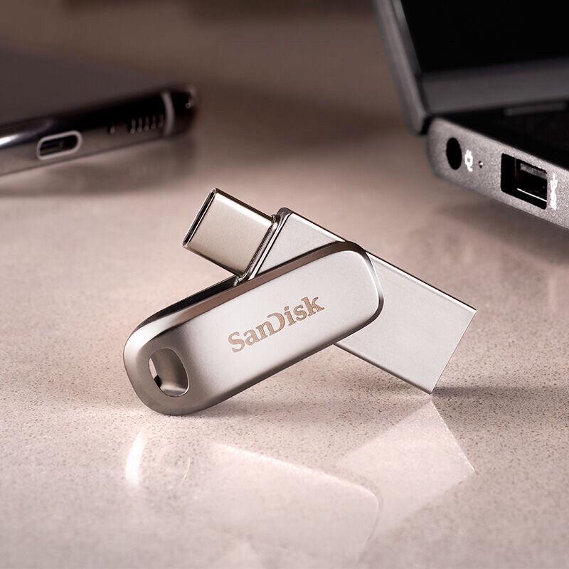 Флеш-пам'ять USB Sandisk SDDDC4 G46 128 ГБ USB 3.2 Gen 1/USB Type-C (19186284) - фото 6