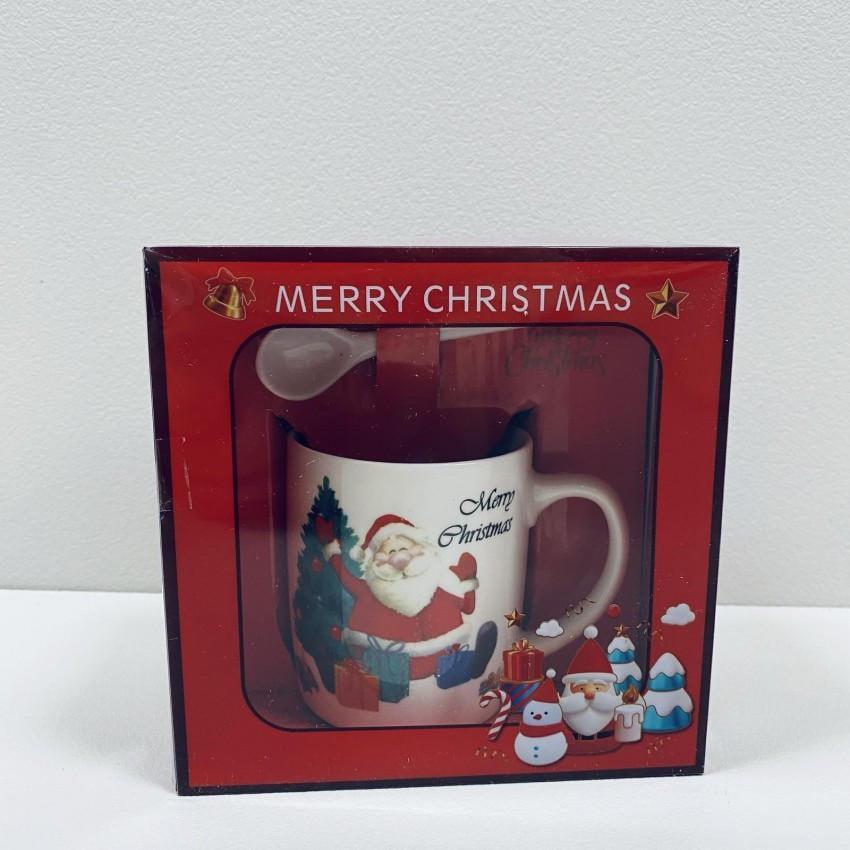 Чашка з ложкою Olens O8030-287/1 Новорічне асорті порцеляна 200 мл (2422776381) - фото 2 Чашка з ложкою Olens O8030-287/1 Новорічне асорті порцеляна 200 мл (2422776381) - фото 2