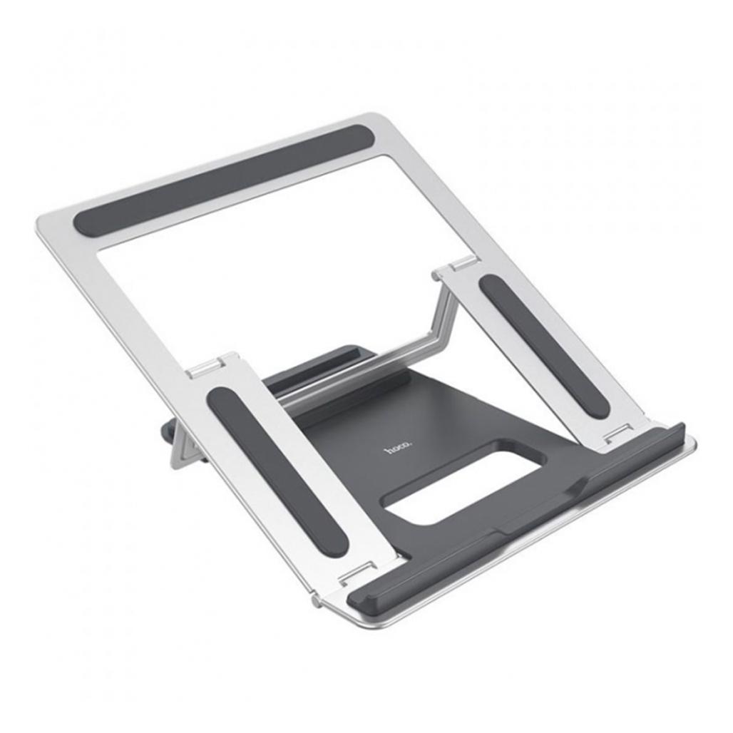 Підставка для ноутбуків Hoco Excellent Aluminum Alloy Laptop Stand PH37 Silver (66593)
