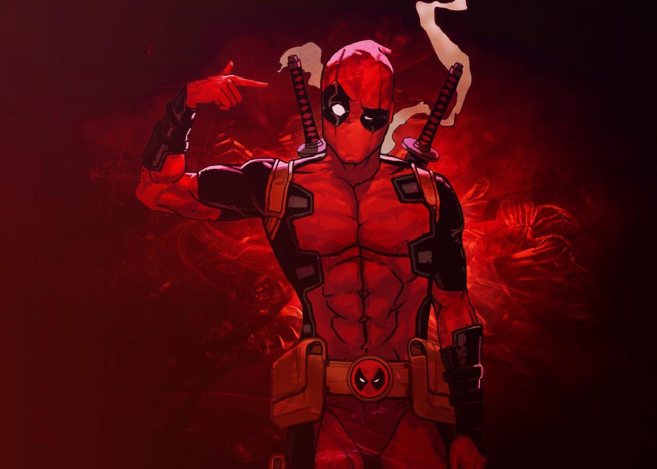 Картина GeekLand Deadpool Fan-art 60х40 см (DP.09.018)