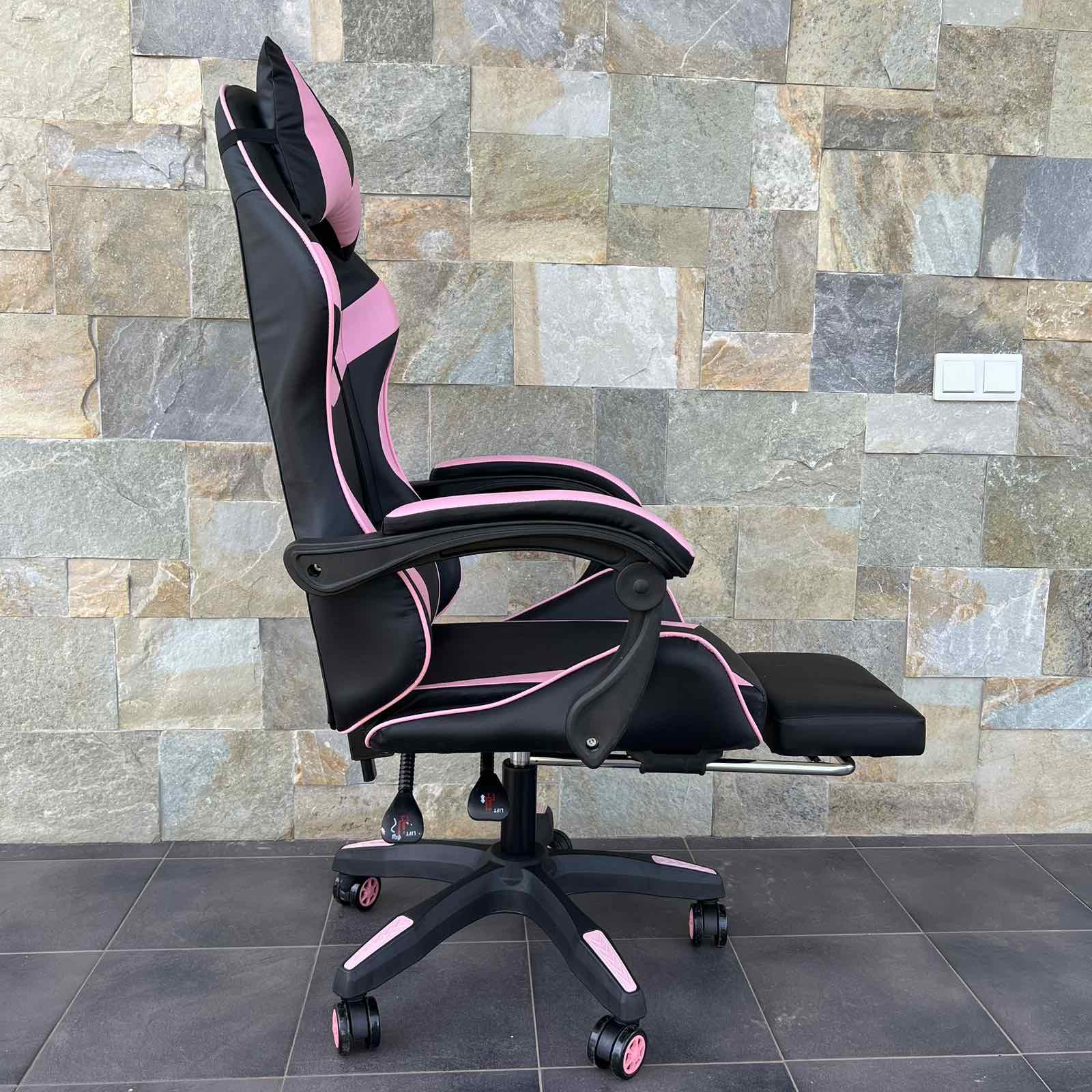 Кресло геймерское Prestige 730 Черно-розовый - фото 3 Кресло геймерское Prestige 730 Черно-розовый - фото 3