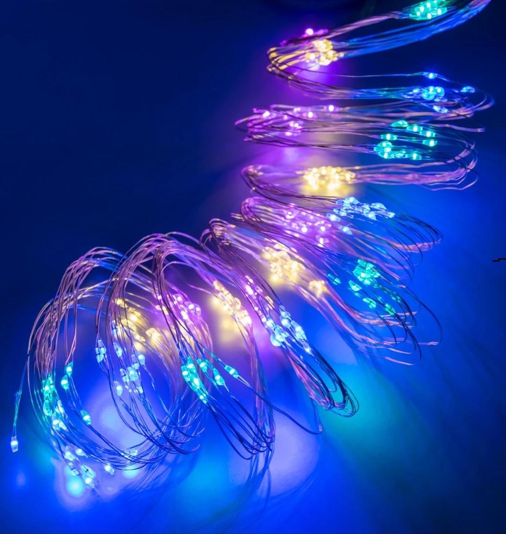 Гирлянда светодиодная Oscar Конский хвост 300 LED 10 нитей 3 м (GoRS-04)