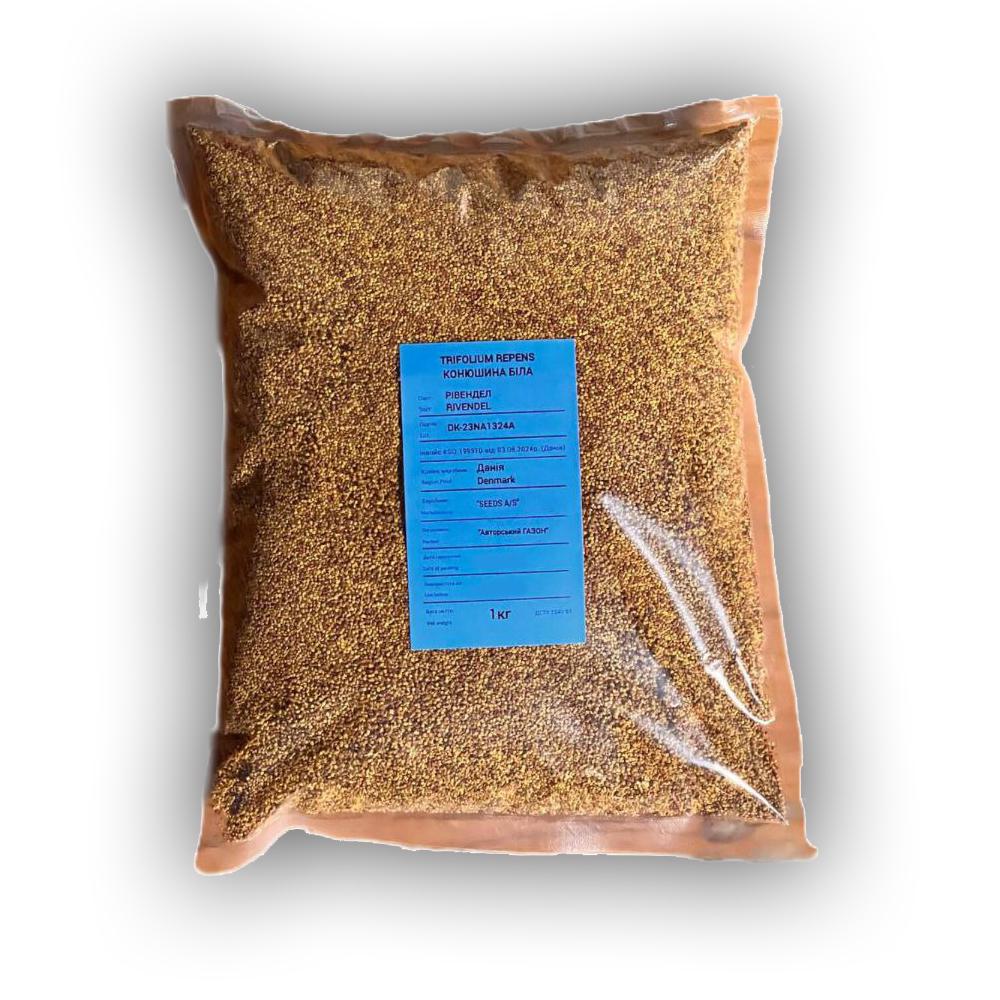 Семена белого клевера Ривендел микро лилипут низкорослая ползучая 1 кг