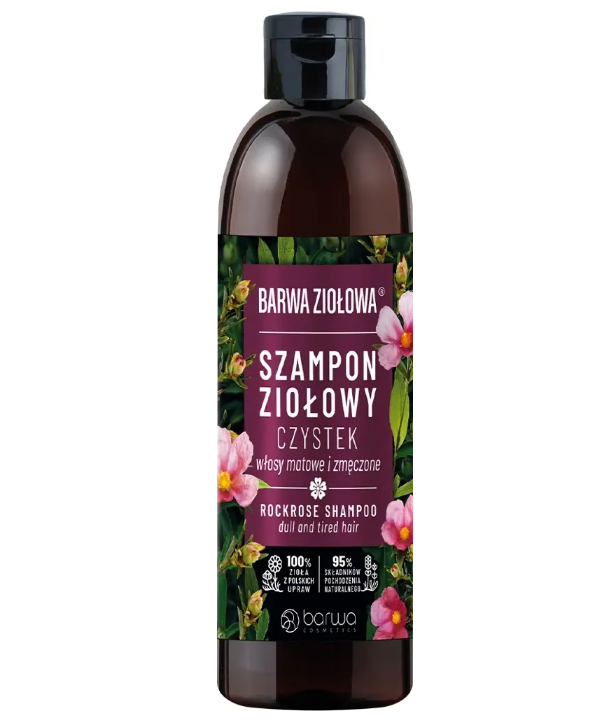 Шампунь для тусклых и ослабленных волос Barwa Herbal Rockrose с экстрактом шиповника 250 мл (2203241787)