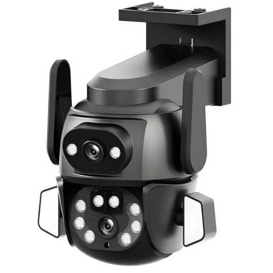 Уличная камера с инфракрасной подсветкой до 25 м и ночной съемкой 4 Мп (Q 821)