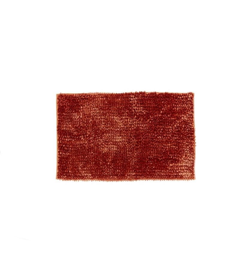 Коврик для ванны полиэстер 50x80 см Оранжевый (2517672)