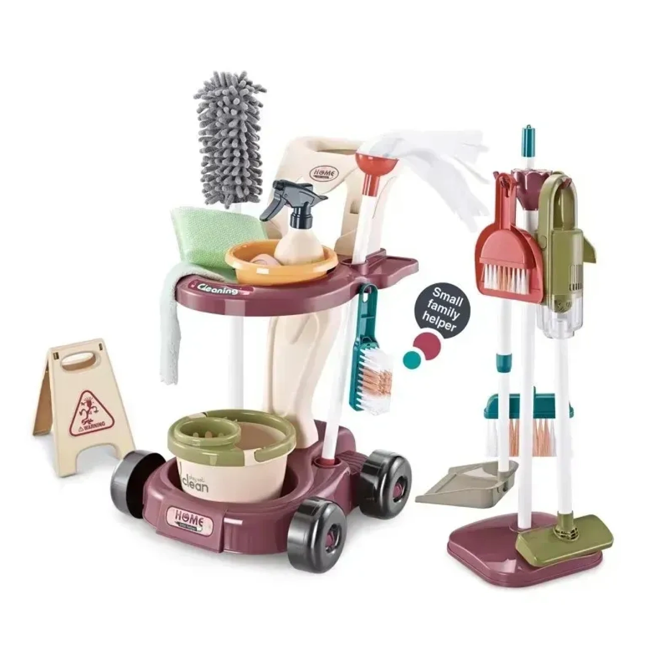 Дитячий набір для ігор у прибирання YY 210 (36) - фото 1