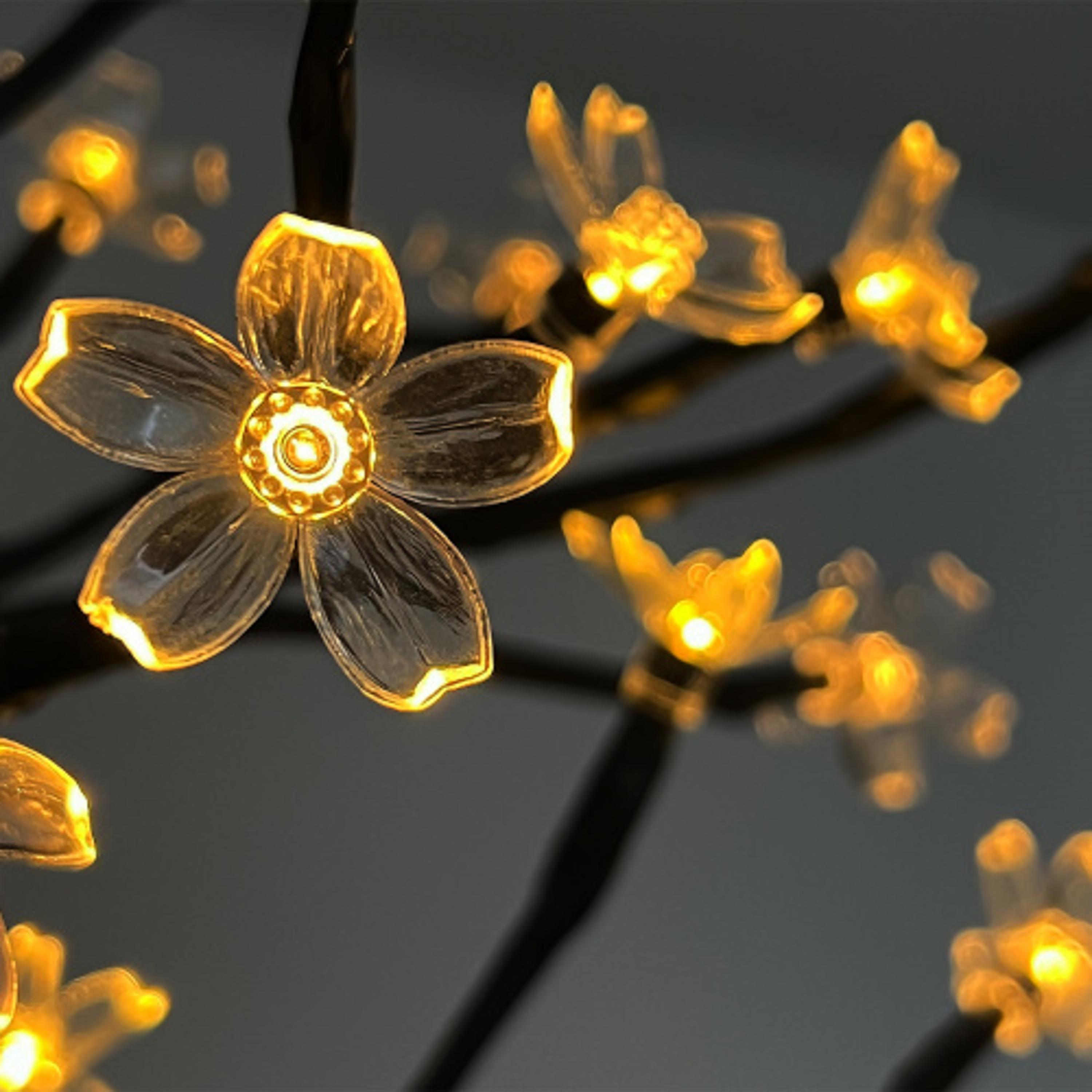 Дерево Квітка світлодіодне 45 см USB Білий теплий (WLS-9034-W) - фото 4 Дерево Квітка світлодіодне 45 см USB Білий теплий (WLS-9034-W) - фото 4