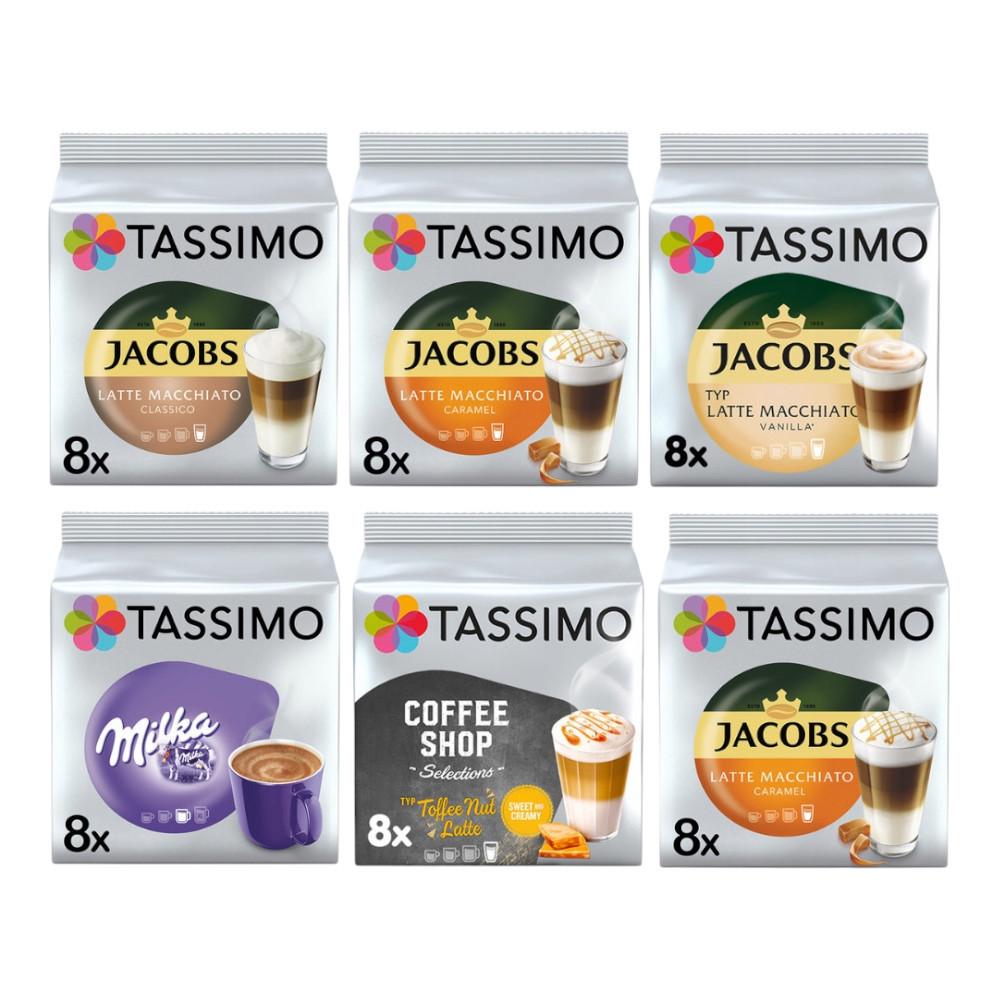 Набор кофе в капсулах Tassimo Set 7 96 капсул Набор кофе в капсулах Tassimo Set 7 96 капсул