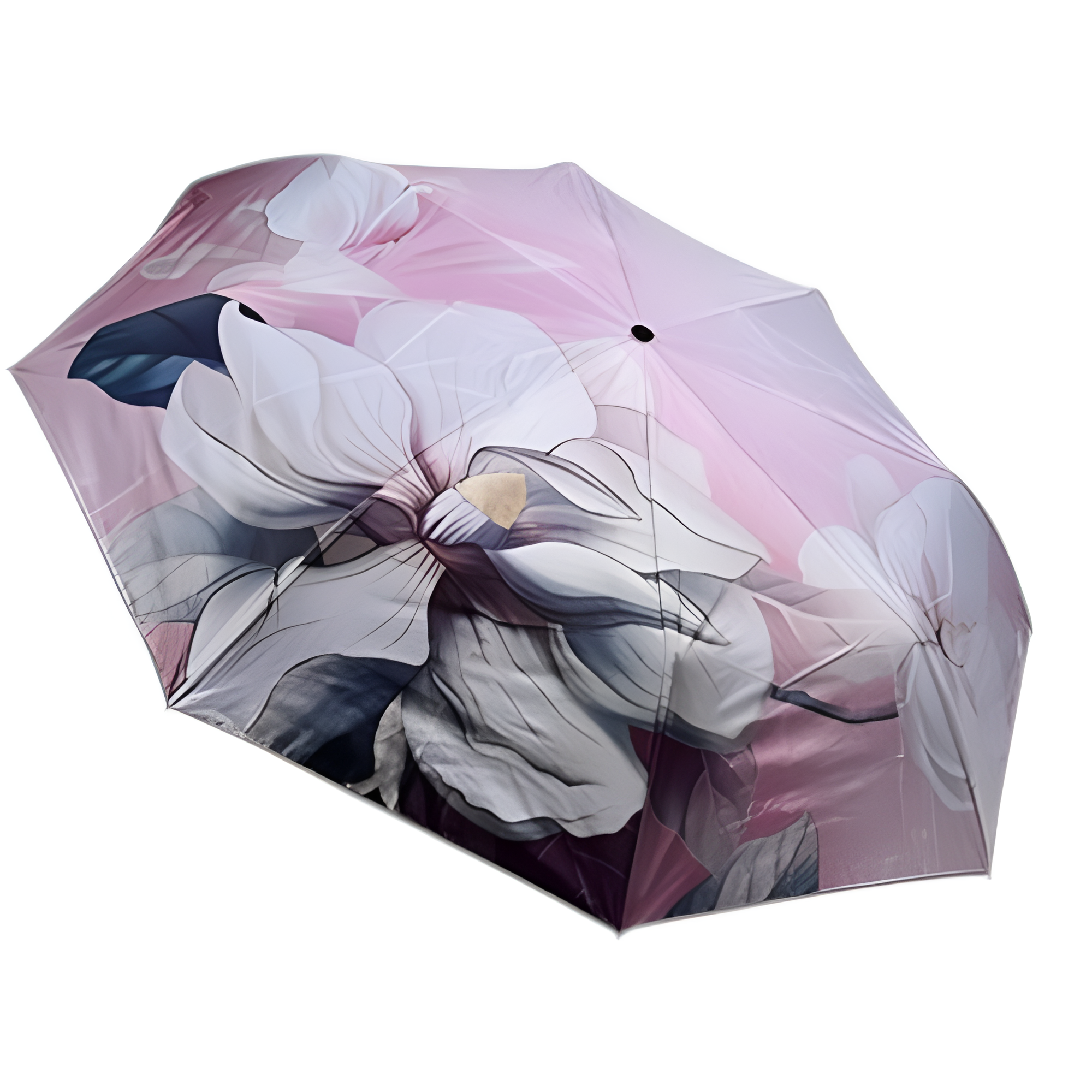 Зонтик автоматический Stenson R95179 купол полиэстер металл 110 см Розовый (618856)