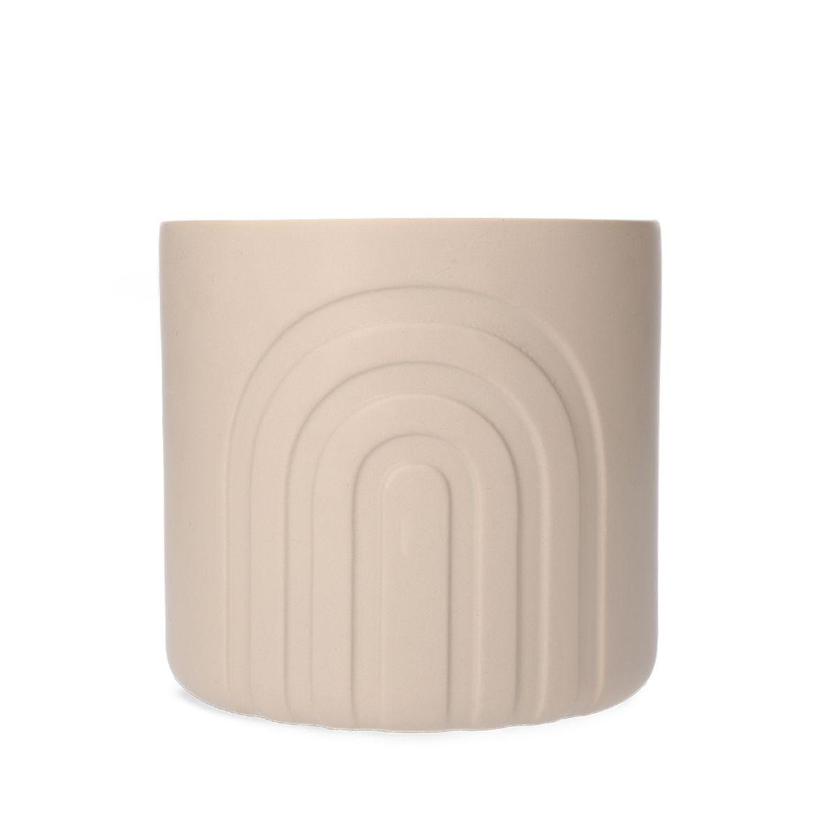 Кашпо Homla SUZI 19,5х18,5 см Бежевий (208329)