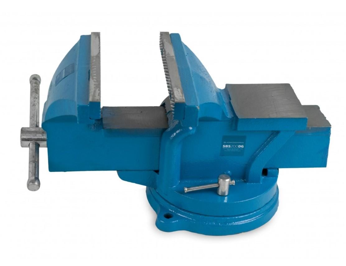Тиски слесарные поворотные KRAISSMANN SBS 200 DG 200 мм