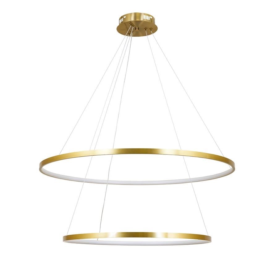 Люстра 7529832-2A BRONZE LED 600/800 мм Бронзовый (LVS4501)