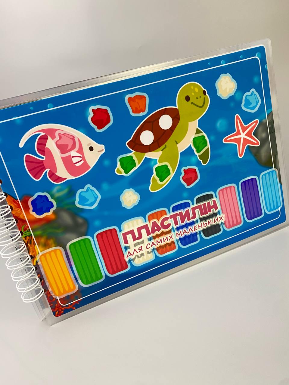 Альбом для игры с пластилином для самых маленьких (31731380)