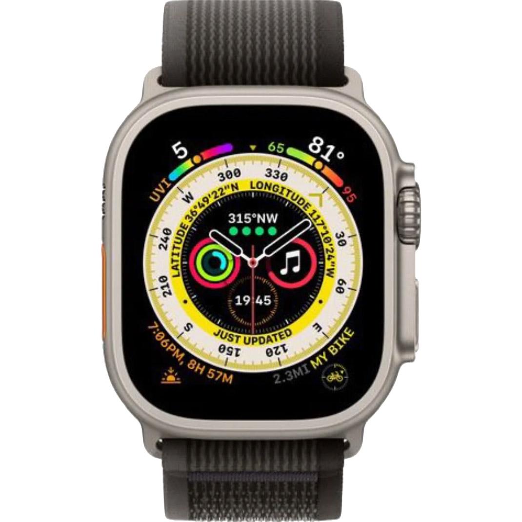 Ремешок для часов Trail Loop для Apple Watch 42/44/45/49 мм Black - фото 2