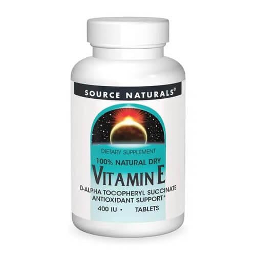 Вітамін Е Source Naturals Vitamin E 400 IU D-Alpha Tocopherol 100 tabs (SNS-04820)