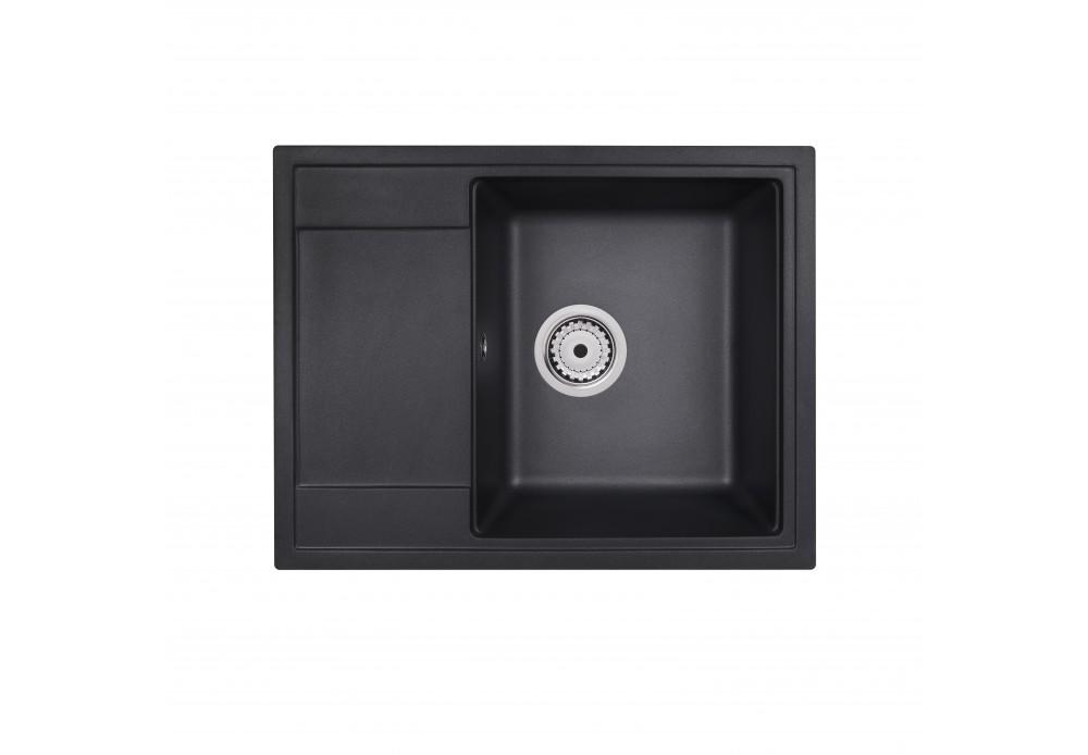 Кухонна мийка Q-tap CS 6450 Black (QT6450BLA404)