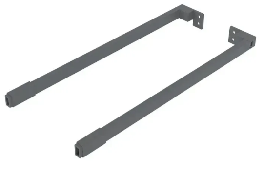 Релинг продольный GTV AxisPro 400 мм Графитовый (PB-AXISPRO-RELKW400)