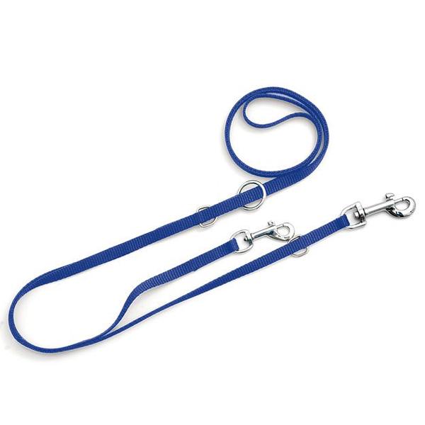Поводок-перестежка для собак Flamingo Art Sportiv Leash 1,5х2 м Синий (4016598634899)