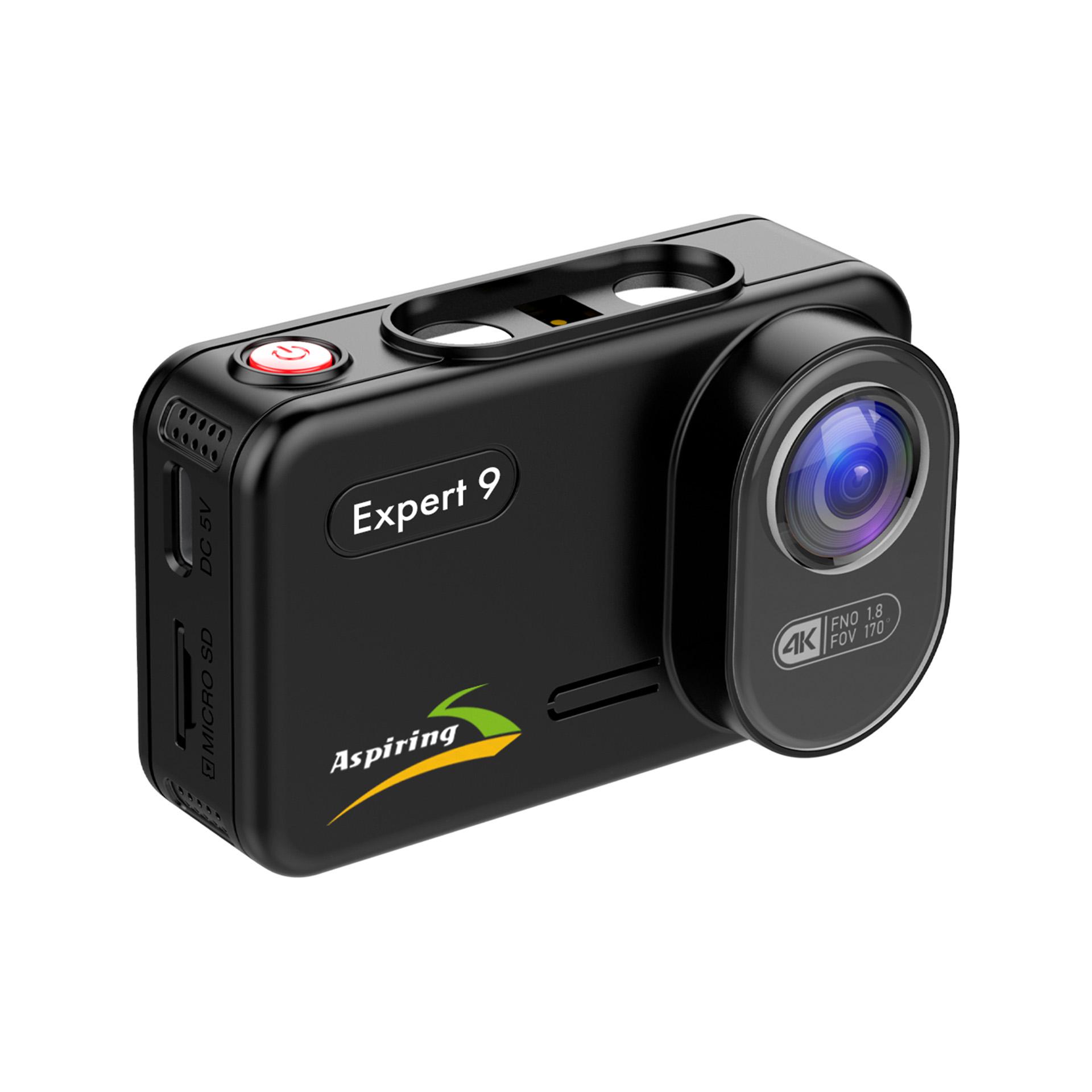 Відеореєстратор автомобільний Aspiring Expert 9 Speedcam Wi-Fi GPS 2K 2 камери (EX123SS) - фото 3