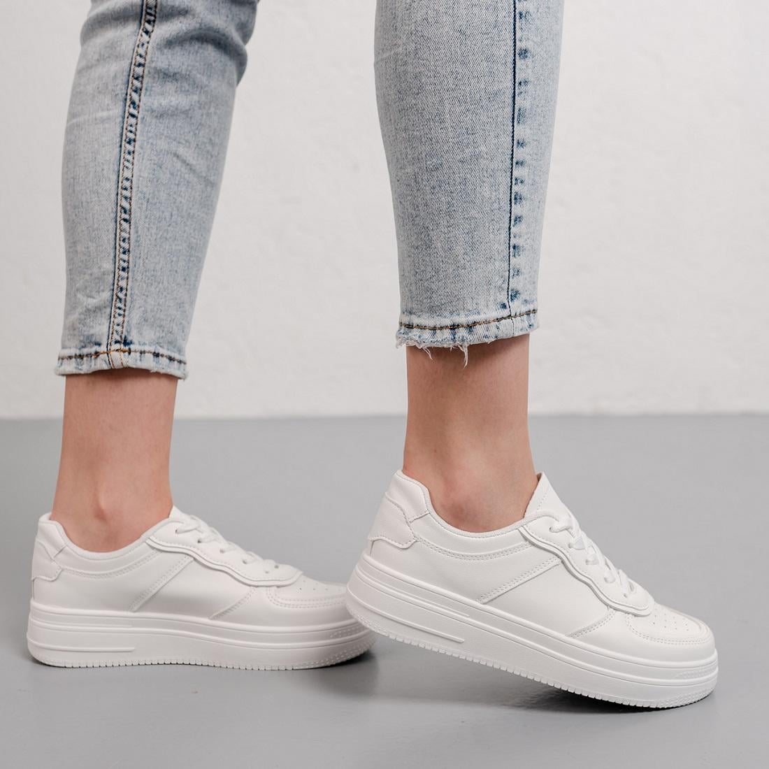 Кроссовки женские Fashion Tracy 3937 р. 37 24 см Белый (10424783)