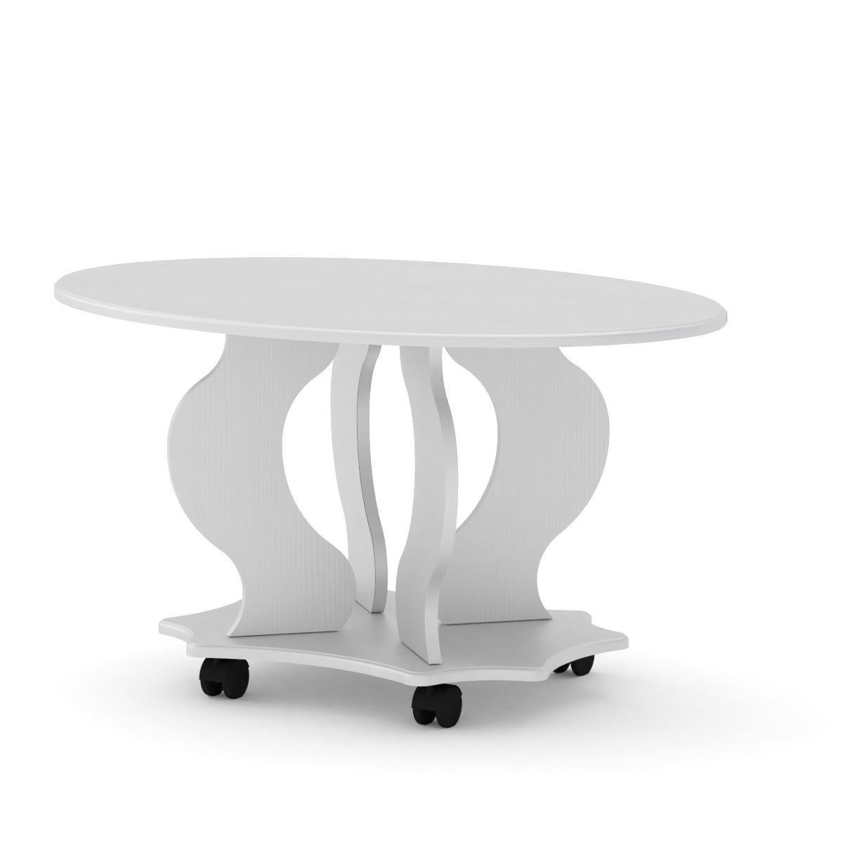 Стол журнальный Компанит Венеция МДФ Альба/Белый