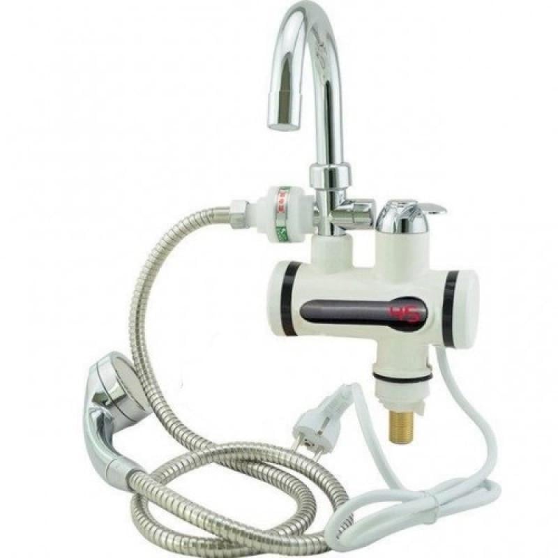 Кран водонагрівач проточний водонагрівач для душу делімано кран з підігрівом води для кухні змішувач з підігрівом