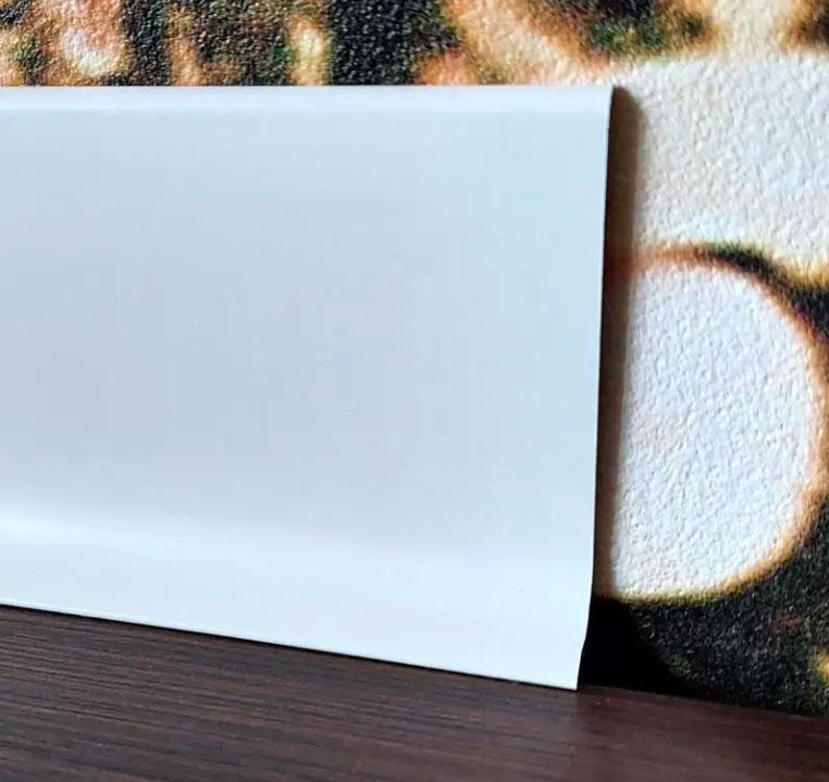 Плинтус алюминиевый Best Deal 3/40 плоский анодированный накладной 2,5 м Белый (30654903)