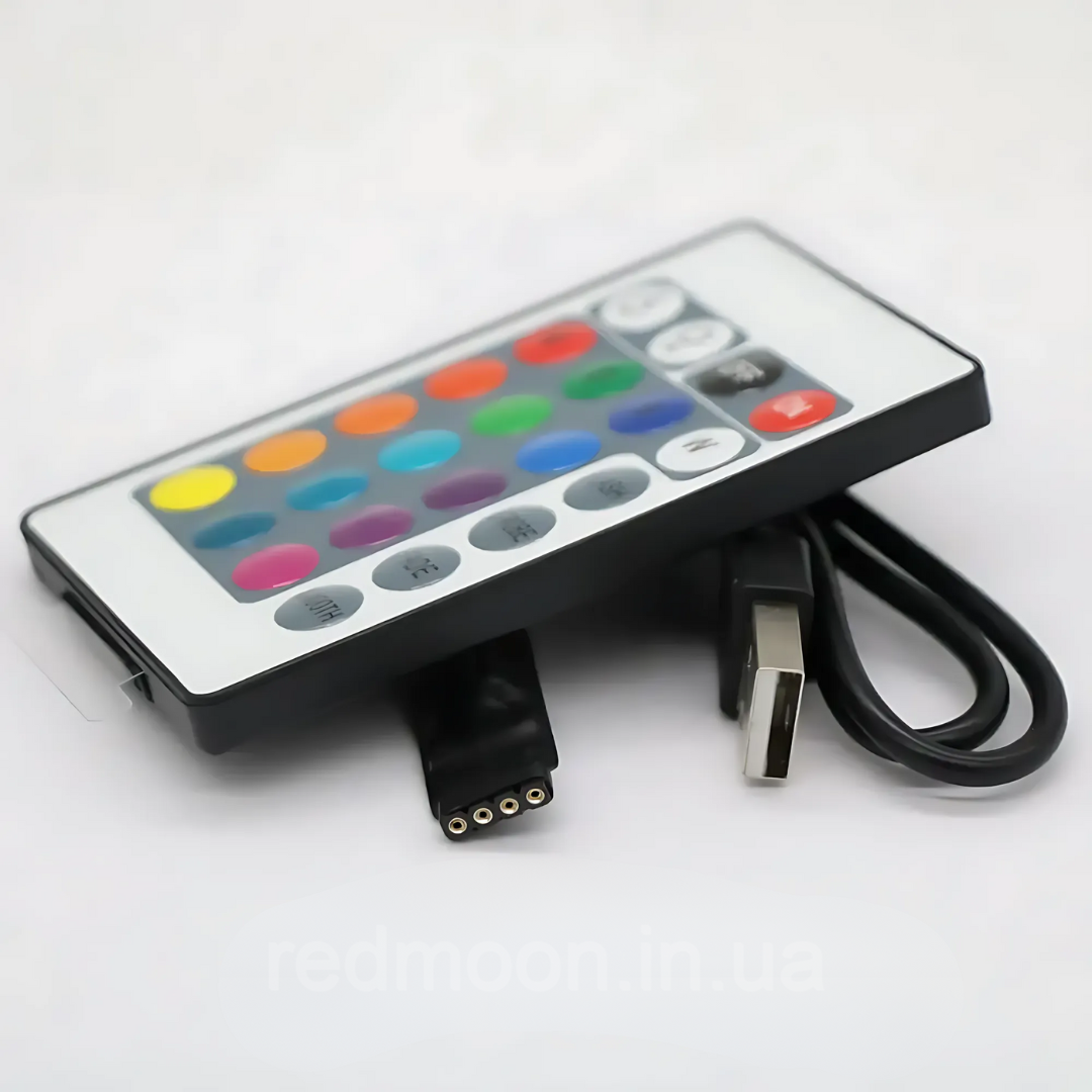 Світлодіодна стрічка RGB з Bluetooth багатоколфрна від USB 10 м (2348148055) - фото 7 Світлодіодна стрічка RGB з Bluetooth багатоколфрна від USB 10 м (2348148055) - фото 7