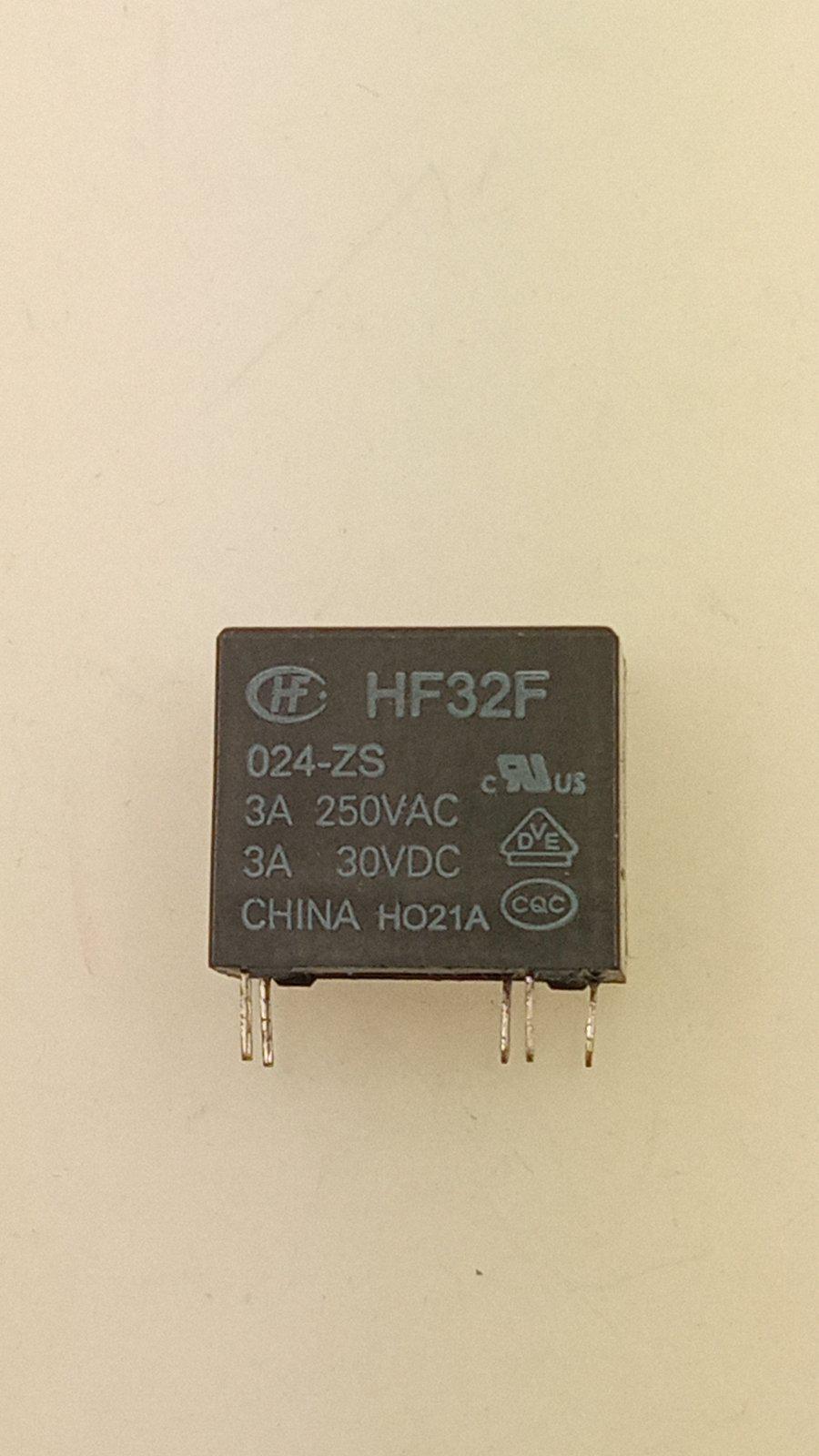Реле HF32F-024-ZS551DC24V20x10x15 (10981)