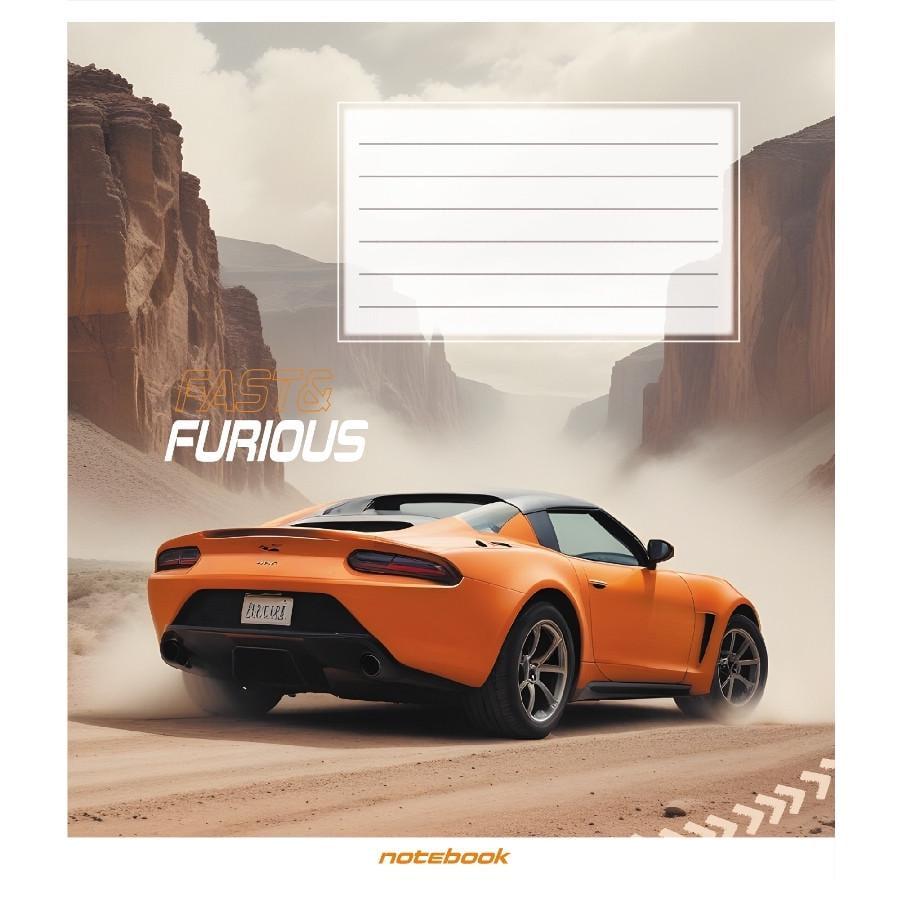 Шкільний зошит В пустелі 060-590423K-1 в клітинку 60 аркушів (RLT55387)