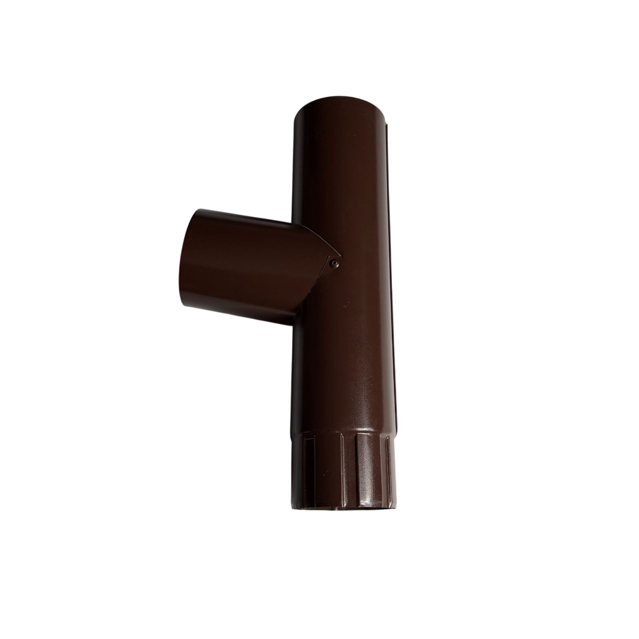 Тройник водосточной трубы Alpine 125/90 мм Шоколадно-коричневый (RAL 8017)