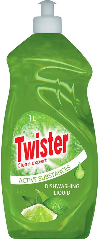 Засіб для миття посуду Twister Lime 1 л