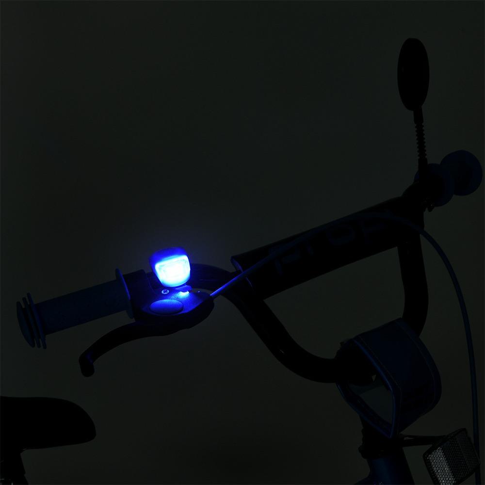 Дитячий велосипед PROF1 Prime 14" з багажником Синій - фото 7 Дитячий велосипед PROF1 Prime 14" з багажником Синій - фото 7