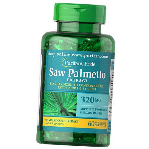 Экстракт со пальметто Saw Palmetto Standardized Extract 320 60 капс. (71367042)