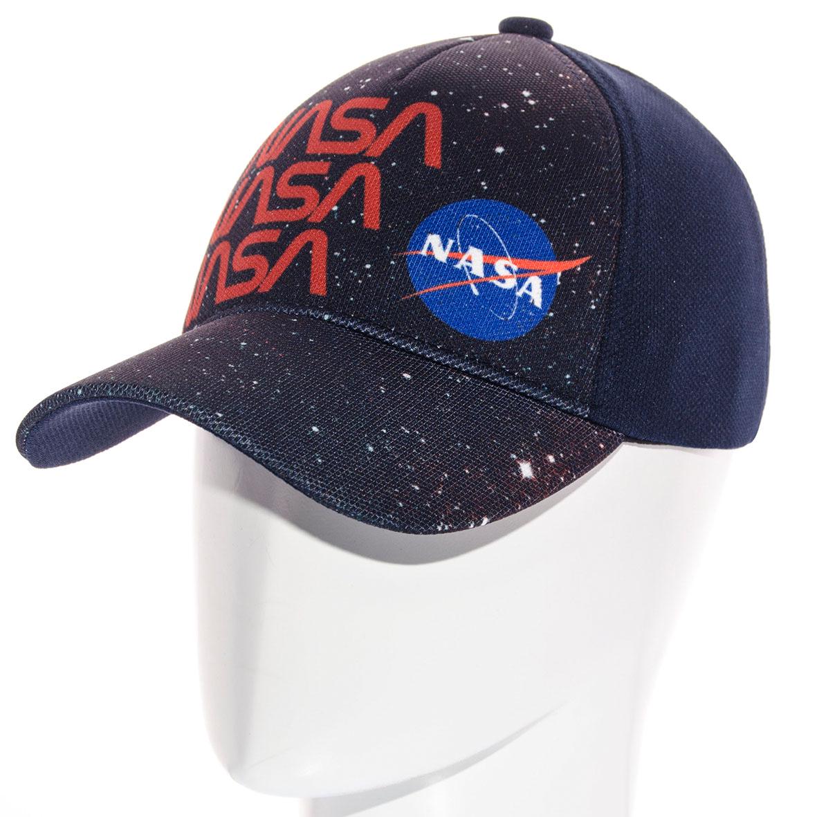Бейсболка Nasa SUB21722 сублимация мужская на липучке кукуруза L/р. 57-58 Темно-синий