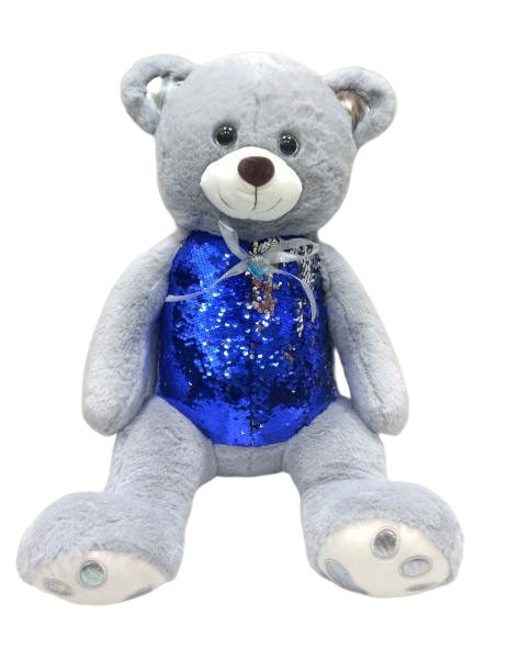 Мягкая игрушка Копица Медведь Тоша 1/1 50 см Голубой (00017 Голубой)