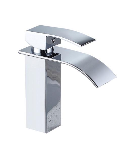 Змішувач Wasserfall водоспадний для раковини Хром