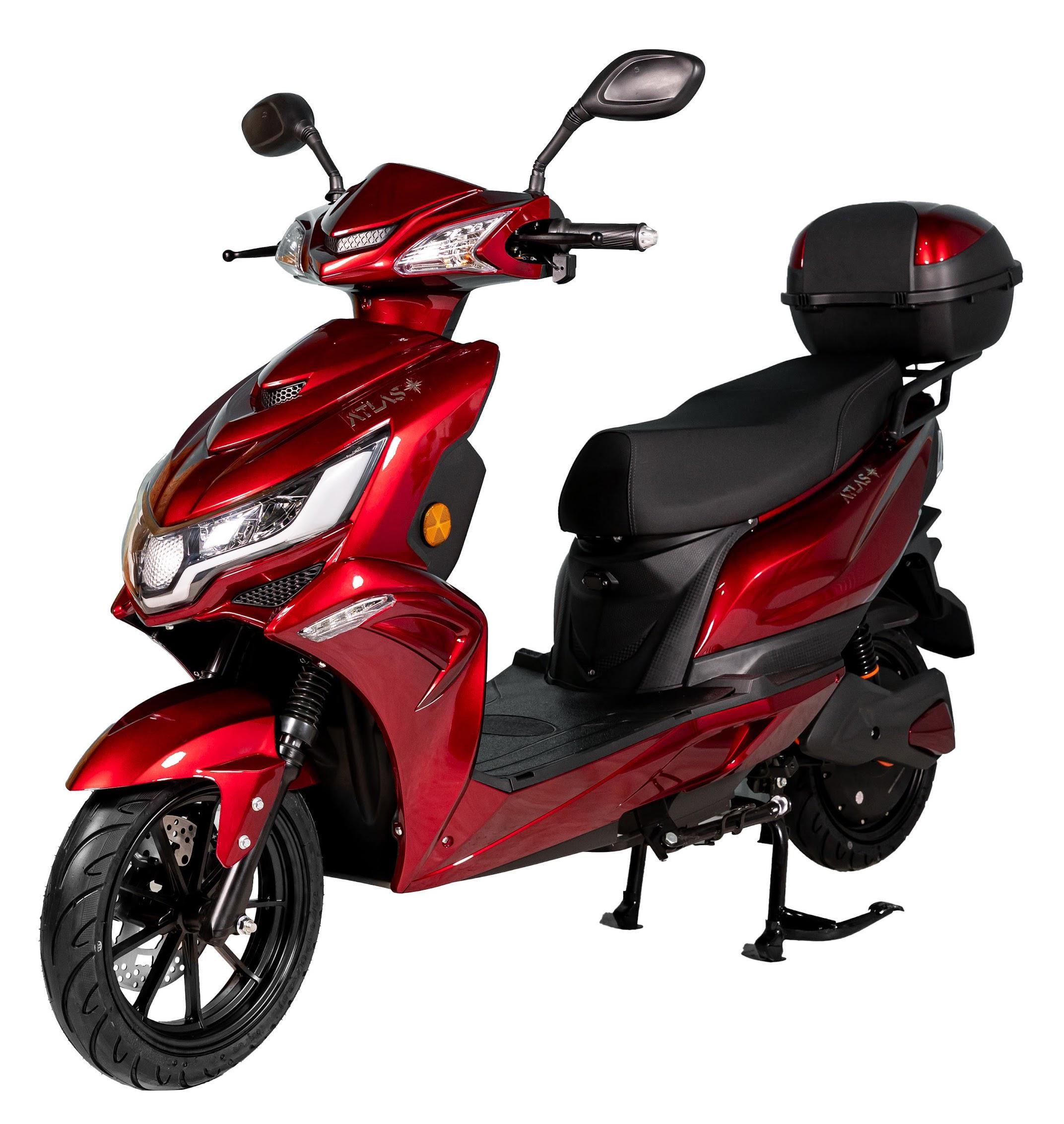 Электроскутер ATLAS Eagle Box 2000W Lithium Red (4024)