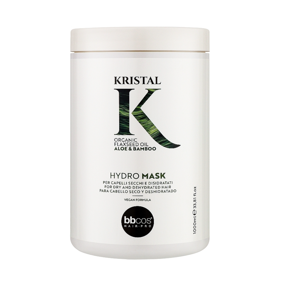 Маска зволожувальна для волосся BBcos Kristal Hydro Mask 1000 мл